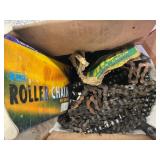 LOT OF BIKE AND MOPED CHAINS