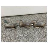3 FLAMBEAU PLASTIC MALLARD DUCK DECOYS