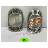 LOT OF 2 BIKE HEAD BADGE COLUMBIA