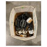 LOT OF ASSORTED BIKE PEDALS  SCHWINN, HUFFY, AND