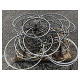 PALLET OF BIKE RIMS. HUFFY, SCHWINN AND MORE