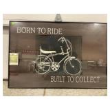 FRAMED AND MATTED CHALK ART "BUILT TO COLLECT"