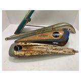 VINTAGE CHAIN GUARD TANK LUGGAGE RACK