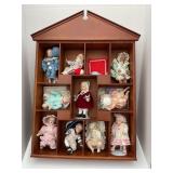 THE ASHTON-DRAKE GALLERIES PORCELAIN DOLL 10 PIECE