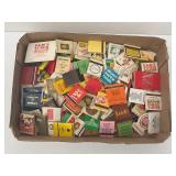 LARGE FLAT OF ASSORTED VINTAGE MATCHBOOK COVERS