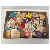 LARGE FLAT OF ASSORTED VINTAGE MATCHBOOK COVERS