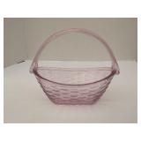 LONGABERGER COLLECTORS CLUB GLASS CROCUS BASKET