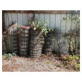 5 ROLLS OF FENCING AND MORE