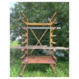 INDUSTRIAL HEAVY DUTY STEEL STORAGE RACK - 70" X