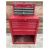 CRAFTSMAN PORTABLE TOOL BOX WITH LOWER CABINET -