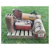 PORTABLE AIR TANK, MASTER FORCED AIR HEATER, BOAT