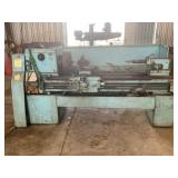 LE BLOND 3 PHASE METAL LATHE WITH VISE - 112" LONG
