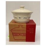 LONGABERGER POTTERY WOVEN TRADITIONS CLASSIC BLUE