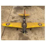 RC MODEL AIRPLANE WITH MOTOR - WINGSPAN IS 62"