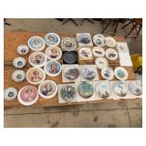 LARGE LOT OF ASSORTED COLLECTOR PLATES AND BOWLS -