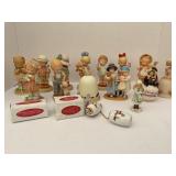 LARGE LOT OF MEMORIES OF YESTERDAY FIGURINES AND