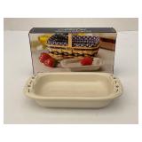 LONGABERGER COLLECTORS CLUB MINIATURE BAKING DISH