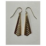 14K GOLD EARRINGS 1.05 G