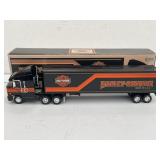 HARLEY DAVIDSON DIE CASE TRACTOR TAILER COIN BANK