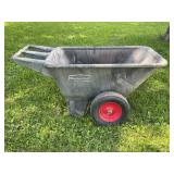 RUBBERMAID 2 WHEEL GARDEN OR YARD CART