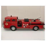 BUDDY L TEXACO FIRE CHIEF STEEL PRESSED TOY FIRE