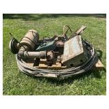 SKID OF ALUMINUM WIRE, BREAKER BOXES, ELECTRIC