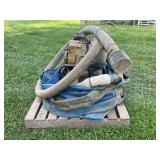 HONDA WP30X TRASH PUMP WITH HOSE AND HONDA GX160