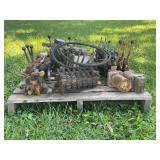 SKID OF HYDRAULIC VALVE CONTROL REMOTES