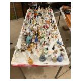 HUGE SELECTION OF ASSORTED BELLS - GLASS, WOOD,
