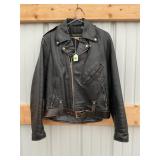 AMF HARLEY DAVIDSON LEATHER JACKET - SIZE SMALL?