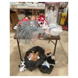 LARGE LOT OF ASSORTED DOLLS, PLUSH TOYS AND MORE