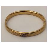 HARLEY DAVIDSON 1/20TH 14K GOLD FILLED BRACELET