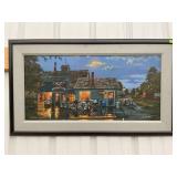 HARLEY DAVIDSON MASTERS EDITION FRAMED CANVAS