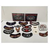 LARGE LOT OF HARLEY DAVIDSON "HOG" & OTHER PINS,