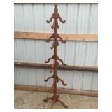 OAK HALL TREE - 75" TALL