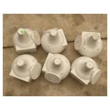 LOT OF 6 S&K HANGING MARTIN HOUSES