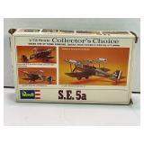 REVELL 1/72 SCALE S.E.5A FIGHTER PLANE MODEL - NEW