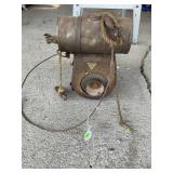 VINTAGE CLINTON MACHINE CO. GAS POWERED MOTOR -