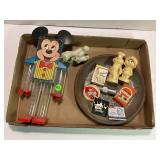 WOLVERINE VINTAGE MICKEY MOUSE COIN BANK, PILSBURY