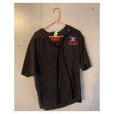 LEATHAL THREAT BUTTON UP WORK SHIRT - SIZE XXL