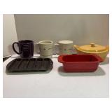 LONGABERGER POTTERY WOVEN TRADITIONS COVERED