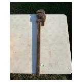 IMPROVED STEEL CO. 36' VINTAGE PIPE WRENCH