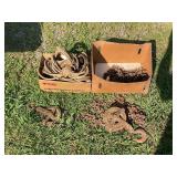 BLOCK AND TACKLE, METAL CHAIN HOIST, LOG CHAINS &