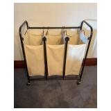 BETTER HOMES & GARDEN ROLL AROUND 3 BAY LAUNDRY
