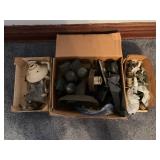 LARGE SELECTION OF VICTORIAN DOOR HARDWARE AND