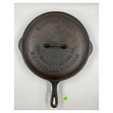 THE W. J. LOTH STOVE CO. 11 1/2" CAST IRON SKILLET
