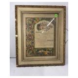 CERTIFICATE OF MARRIAGE DATED OCTOBER 24, 1876