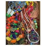 LOT OF COSTUME JEWELRY - NECKLACES & MORE