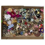 LOT OF COSTUME JEWELRY FOR MAKING JEWELRY -