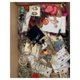 LOT OF COSTUME JEWELRY - EARRINGS & MORE